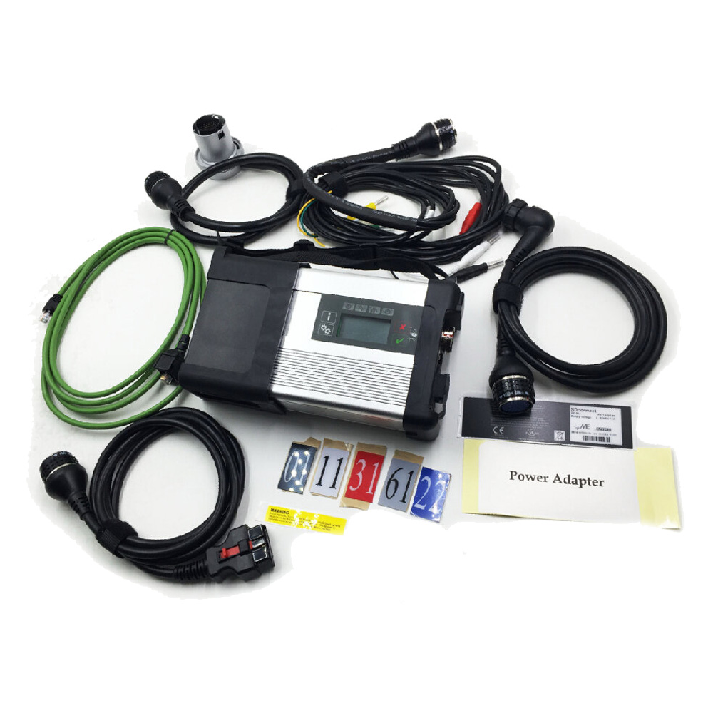 MB SD Connect Compact 5 Star C5 Diagnostic Tool With DOIP And WiFi 2024.04 Plus EVG7 Diagnostic Controller Tablet PC