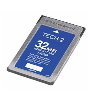 32MB PCMCIA Memory CARD FOR GM TECH2 Seven Software-GM, OPEL, SAAB, ISUZU, SUZUKI, Holden Export