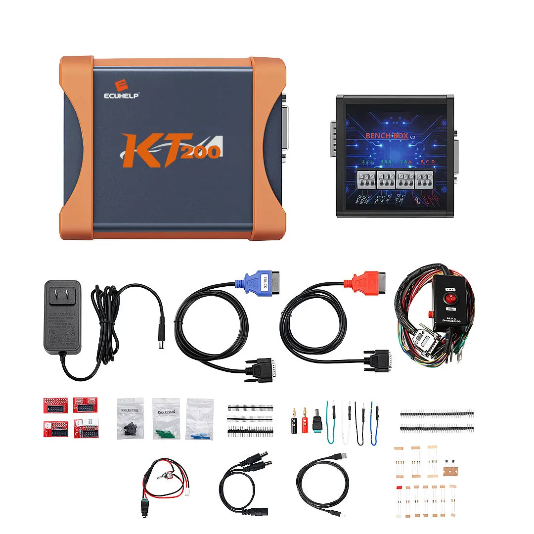 KT200 TCU ECU Tuning Tool Auto Key Programmer Support OBD/BOOT/BDM/JTAG Multiple Protocols for ECU Maintenance ReadWrite