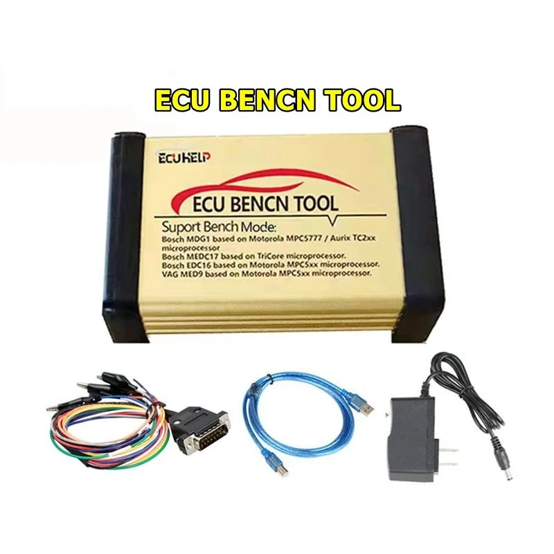 ECU Bench Tool ECUHELP Full Version Read & Write ECU Flash Checksums Support Bosch MEDC17/MDG1/EDC16 and For VAG/VOLVO MED9