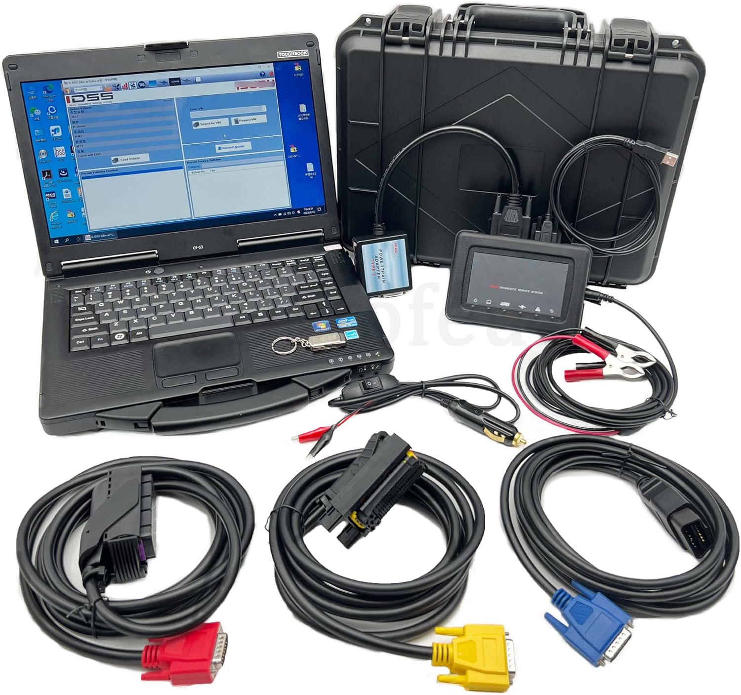 Isuzu IDSS Diagnostic Tool E-IDSS G-IDSS Automated Data Link for Isuzu Motor Engine Construction Machinery for Sumitomo Excavator Truck