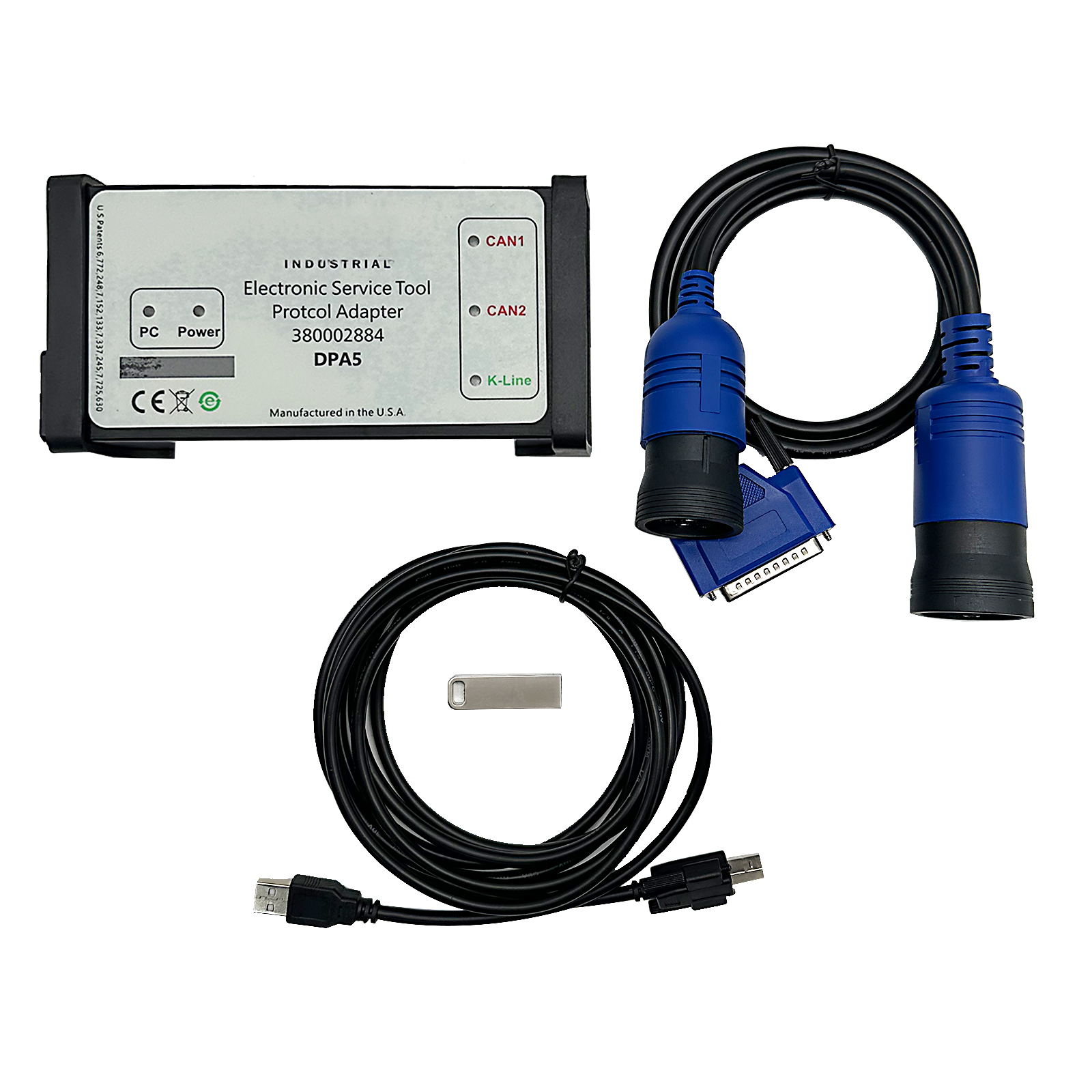 New Holland Electronic Service Tools CNH Kit Diagnostic Tool with Software