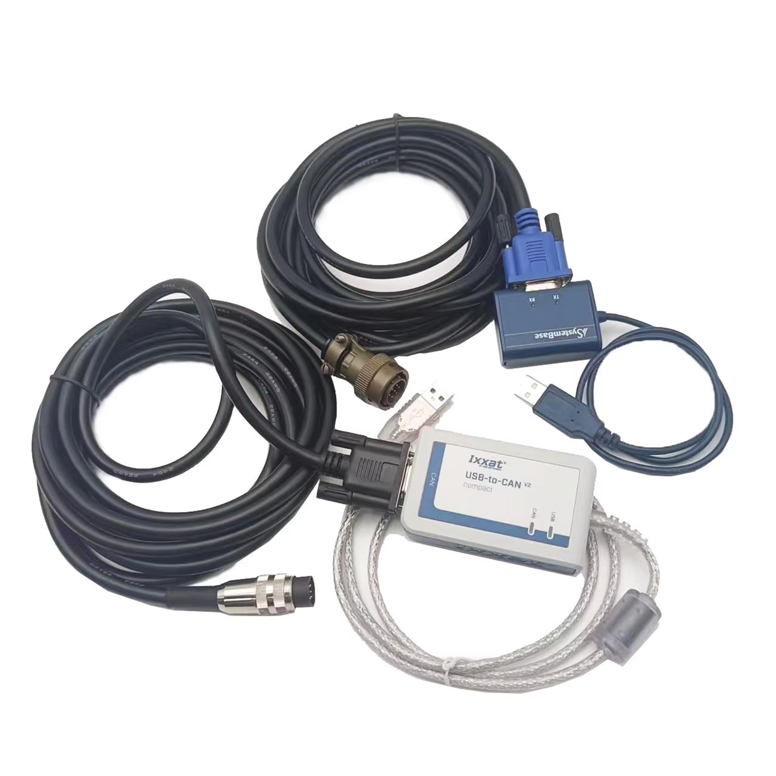 New USB-to-CAN V2 Diasys for MTU IXXAT Engine Diagnostic Tool with Software