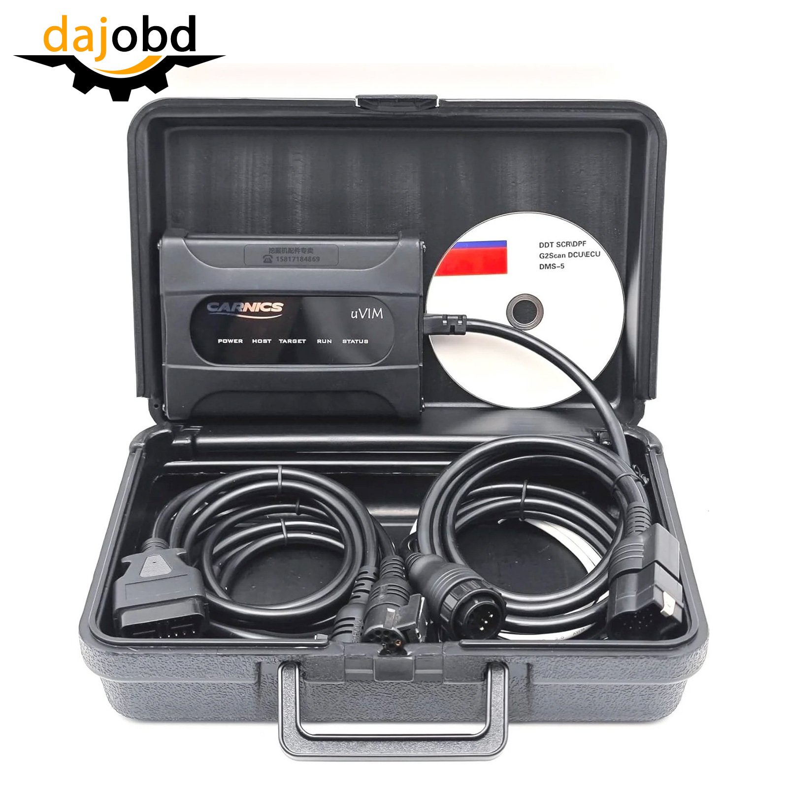 uVIM Heavy Duty Diagnostic KIT for Doosan Forklift Excavator Loader Truck Diagnostic Tool