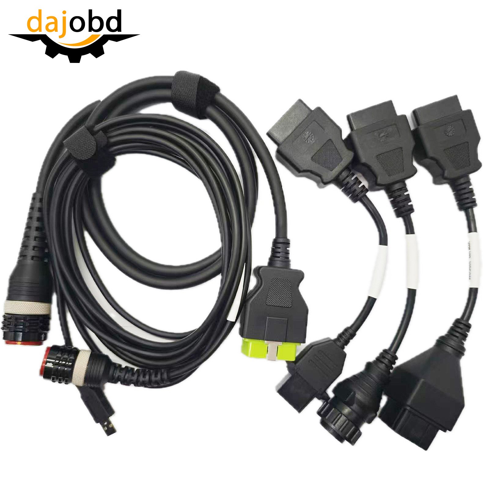 5Pcs/lot Full Set Cables Only for VOCOM 88890300 VOCOM 2 II 88894000 Adapter Cables
