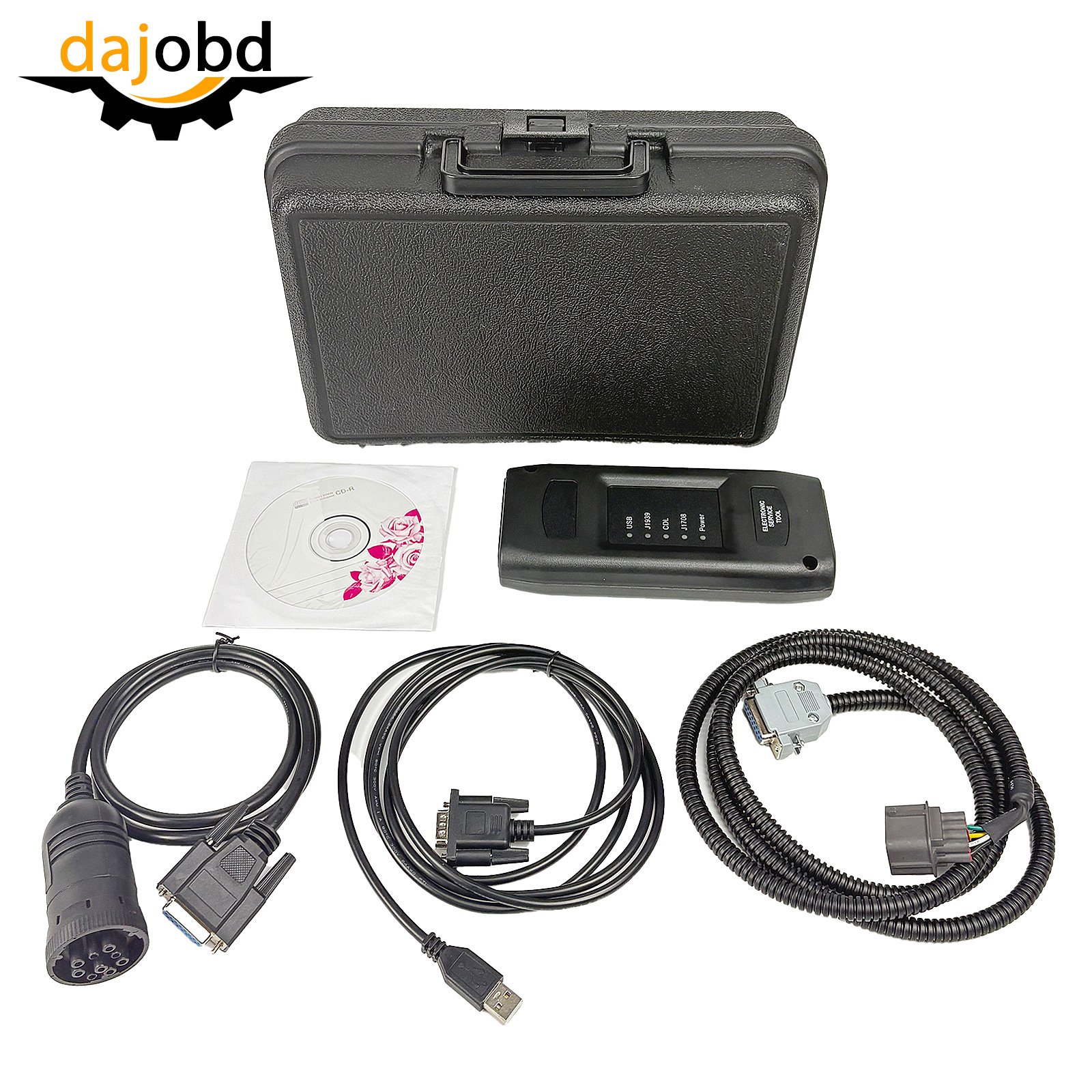 Heavy Duty Diagnostic Tool Equipped with Service Master 4 Version 1.73.3 or 25.01 compatiable with JCB Truck Excavator