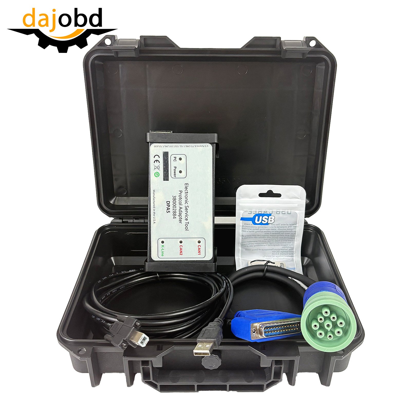 Case Diagnostic Kit EST DPA 5 Diesel Engine Electronic Service Tools +2025 est9.12 Software