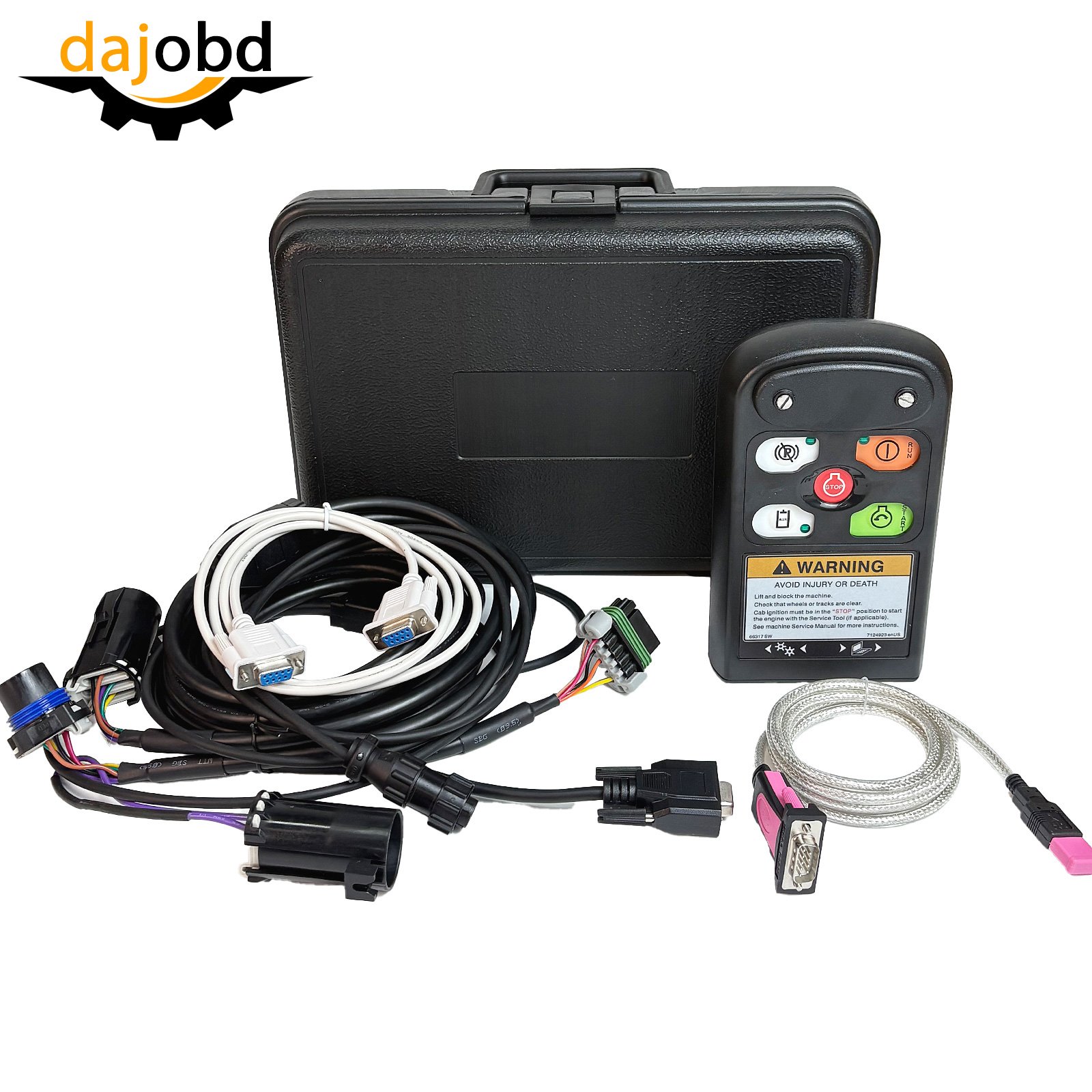 for BOB CAT Wooden Skid Steer Loaders Excavator Bobcat Diagnostic Kit (RST) Service Analyzer 92.07 Software Tool Scanner
