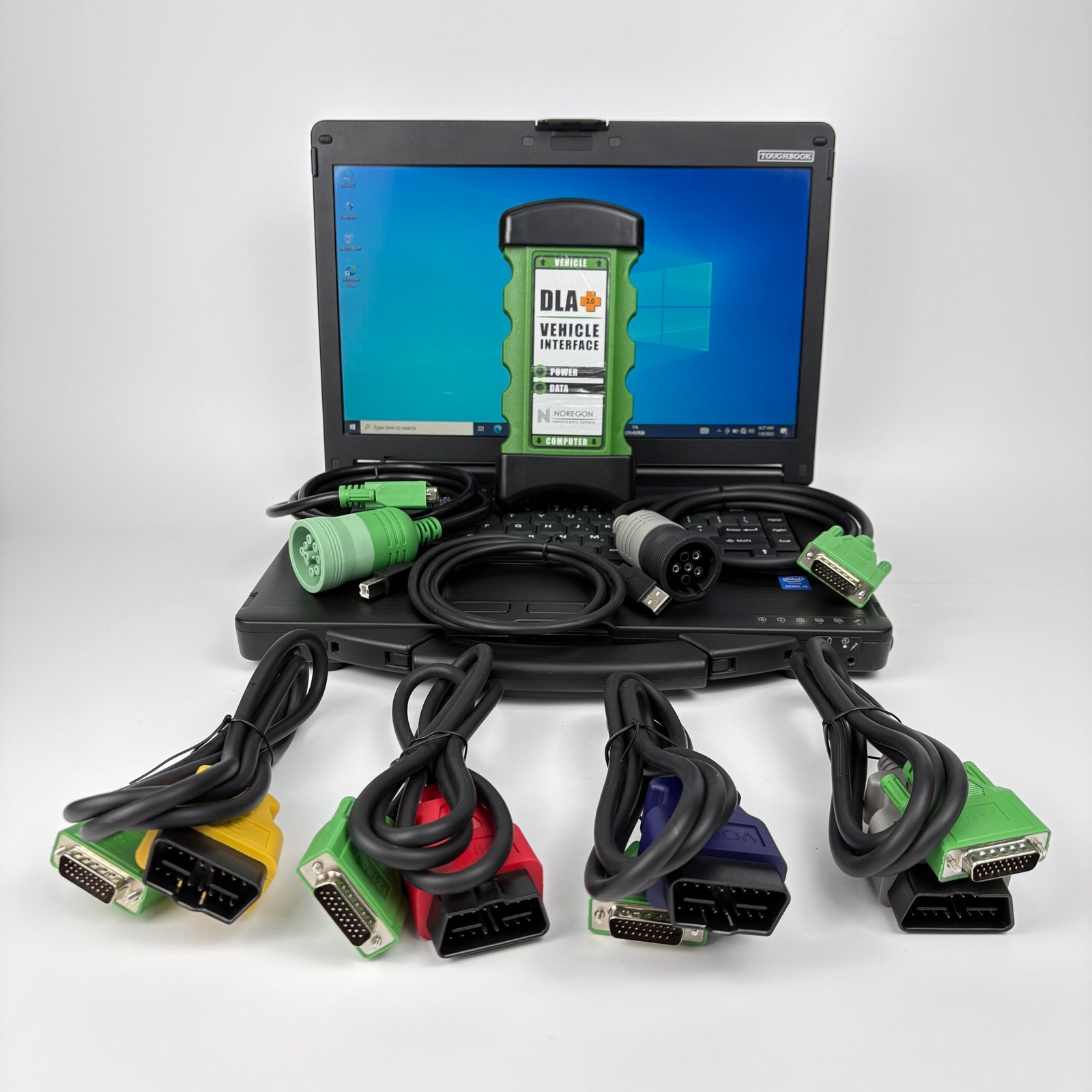 Heavy-Duty Truck Diagnostic Scanner JPRO DLA+2.0 Diesel Diagnostic Tool Universal Commercial Vehicle Truck Professional Diagnostic Tool with 2025V2 Software