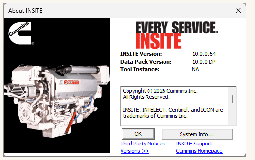 Cummins insite 10.0 diagnostic software installation